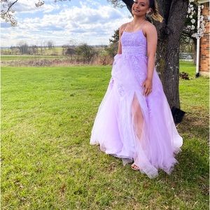 Purple and teal prom dresses for sale
